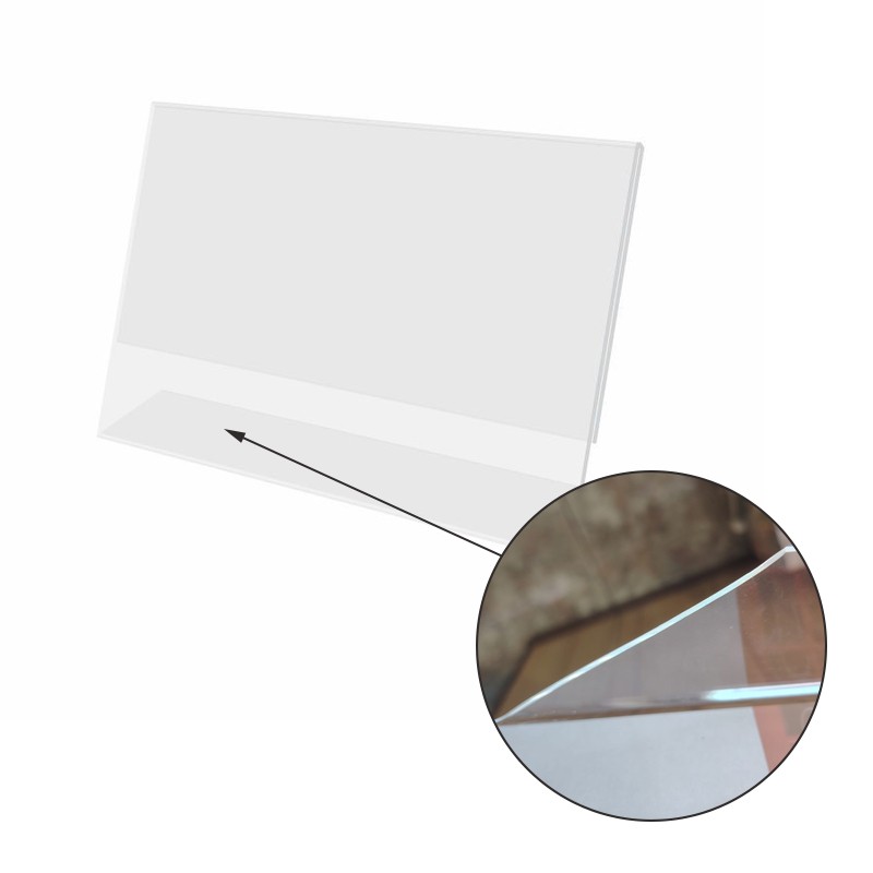 Rama foto plexiglas, format A4, landscape, suport de birou tip L transparent, RESIGILAT - imagine 16